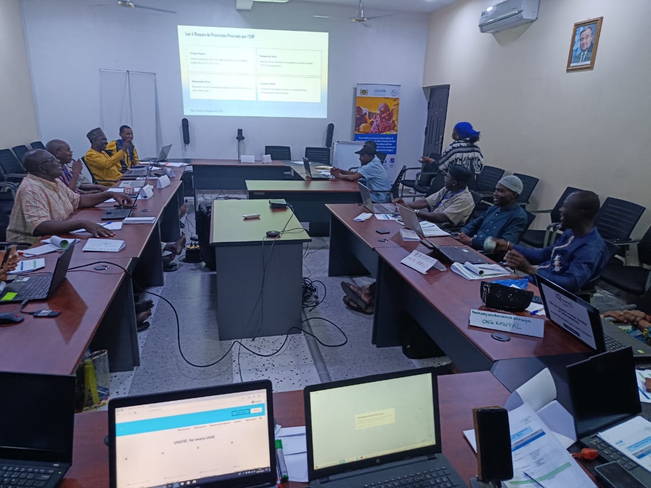 Formation UNICEF sur la protection de l'enfant à Maradi