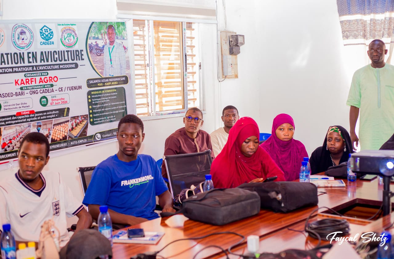 Participants à la formation VBG à l'Université de Maradi
